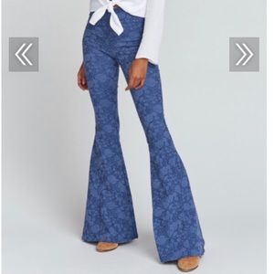 Show Me Your Mumu Floral bell bottoms